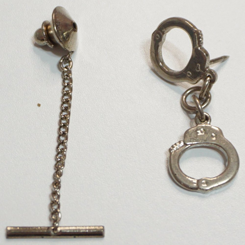 2/$30 - Handcuff Tie Pin - Picture 3 of 3